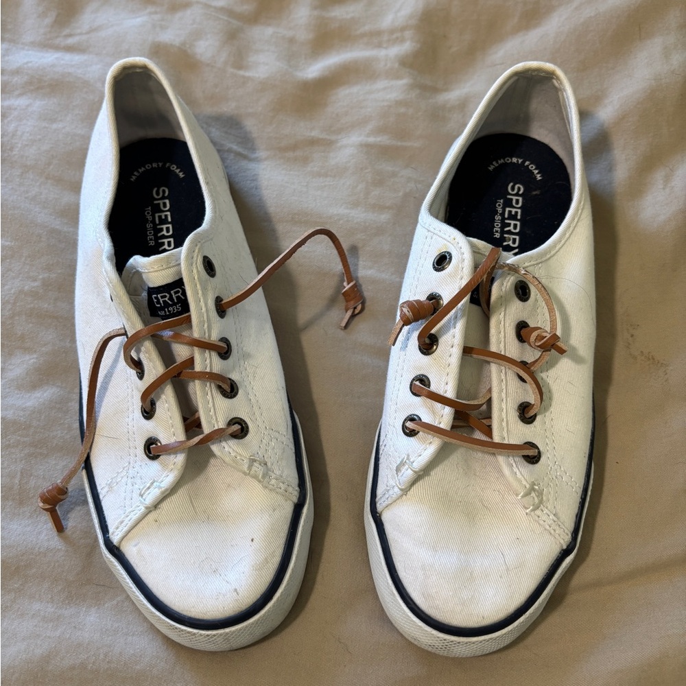 Sperry White Casual Shoes